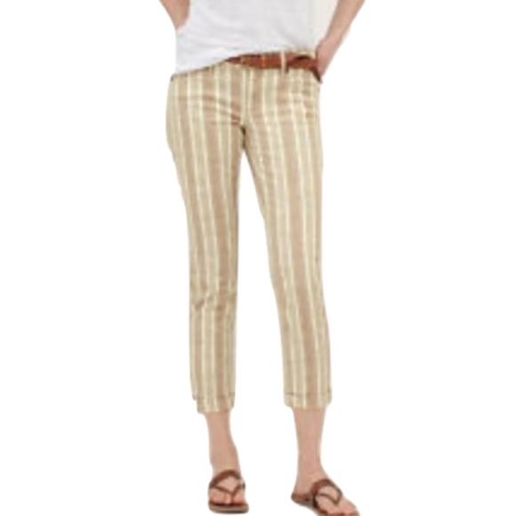 loft modern cuffed crop